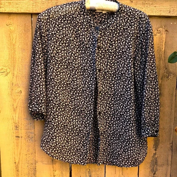 Uniqlo Tops Ines De La Fressange Paris For Uniqlo Floral Print